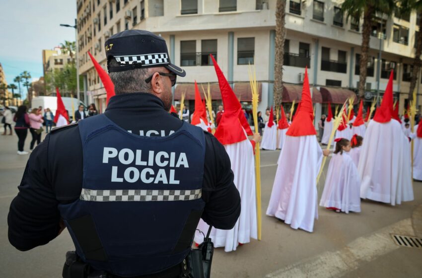 Prop de 500 serveis vetlaran per la seguretat en les celebracions de Setmana Santa a Torrent