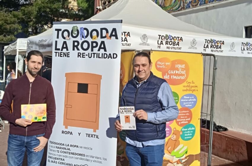 Reciclar la roba i el calçat a Manises té premi