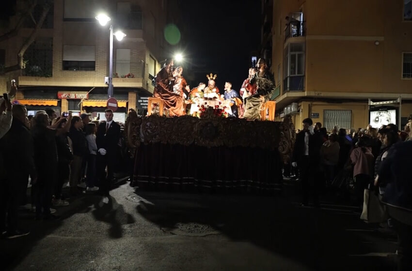 Gran afluència de fidels als trasllats de la Setmana Santa torrentina