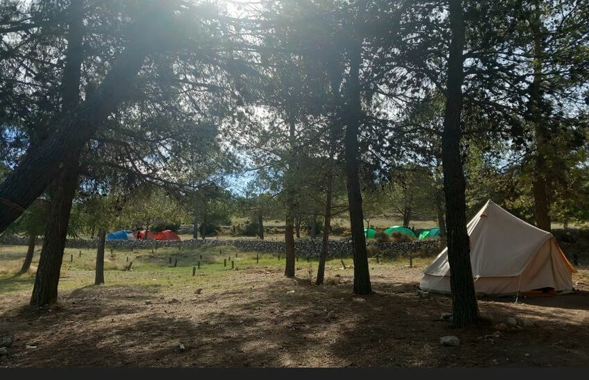 18 grups acampen en instal·lacions recreatives de la Generalitat durant la Setmana Santa i Pasqua
