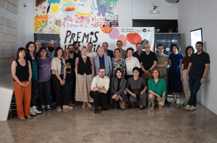 La Diputació de València anuncia les obres guardonades als Premis València i València Nova 2025