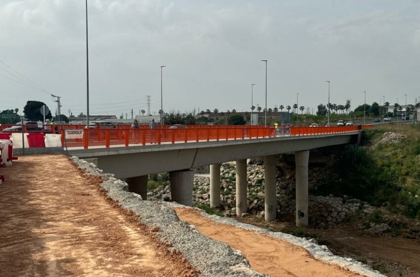 La Generalitat reobre al trànsit el pont de la CV-403 a Torrent amb els quatre carrils operatius