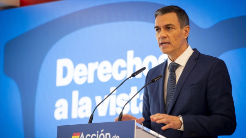 Pedro Sánchez anuncia una ajuda de 100 euros per a ulleres i lents de contacte per a menors de 16 anys