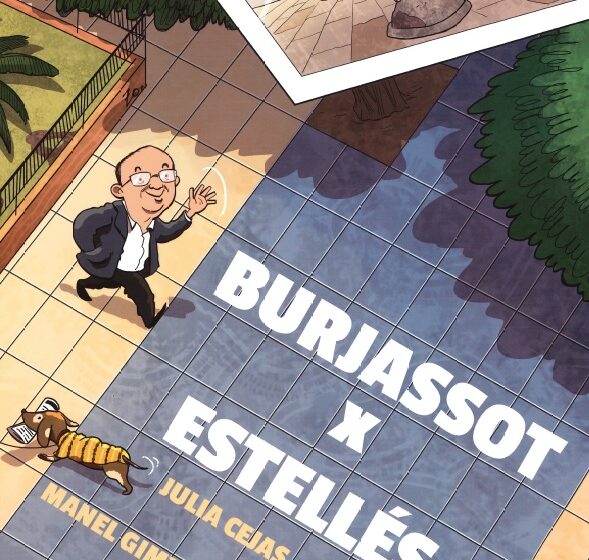 Burjassot presenta el còmic “Burjassot per Estellés”, on el mateix poeta fa de guia per a xiquets i adults