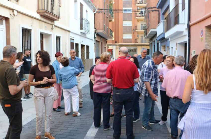 Quart de Poblet finalitza la reurbanització de L’Alcota i Cirilo Amorós amb millores d’accessibilitat i seguretat