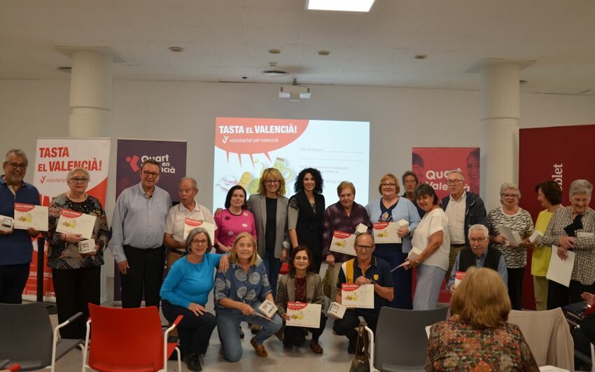 Quart de Poblet clausura el programa “Voluntariat pel Valencià” amb una edició de rècord