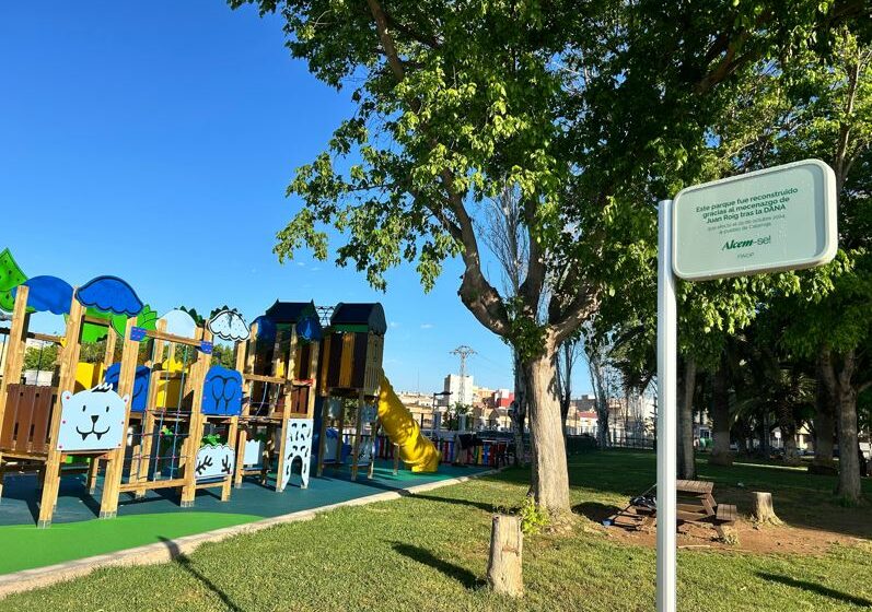  Catarroja inaugura el Parc de Les Barraques gràcies al conveni amb l’empresa FINOP de Juan Roig