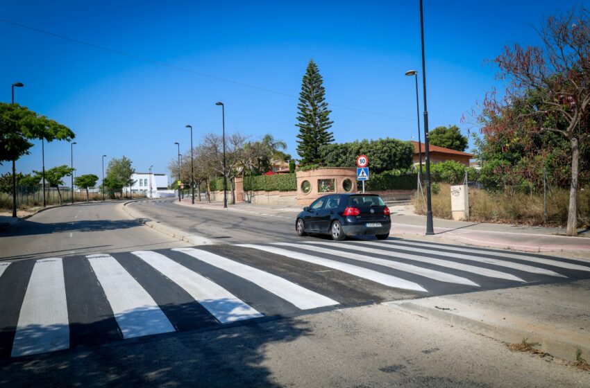  Torrent elimina un punt negre d’accidents al carrer Riu Cervol amb nous ressalts i passos elevats