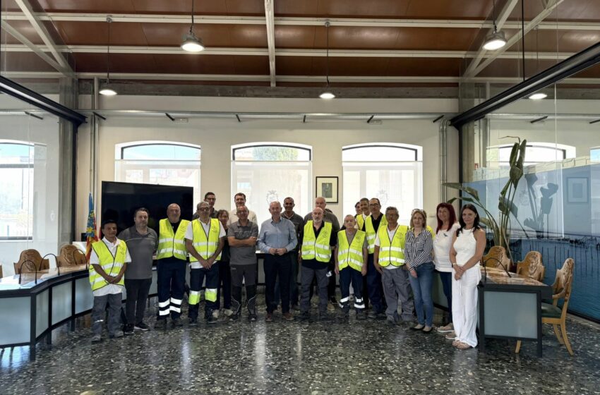  Massanassa incorpora les primeres 23 persones treballadores del Pla d’Ocupació Estatal per a la reconstrucció després de la DANA