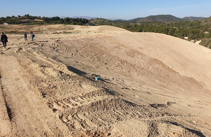 Canvis en les obres de restauració de l’abocador de Basseta Blanca, aprovats pel Consell