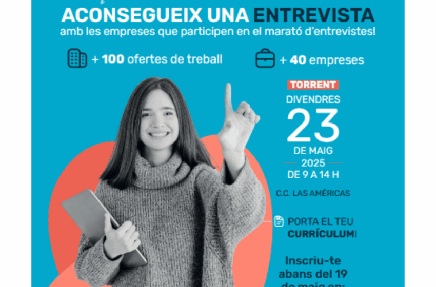 Torrent impulsa l’ocupació amb el III Marató d’Entrevistes SOM TALENT