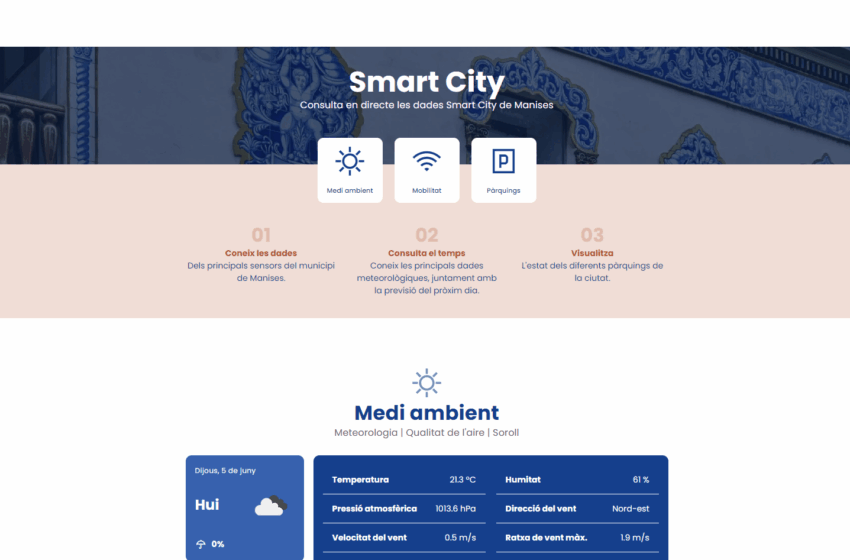  La plataforma SmartCity modernitza la gestió municipal de l’Ajuntament de Manises