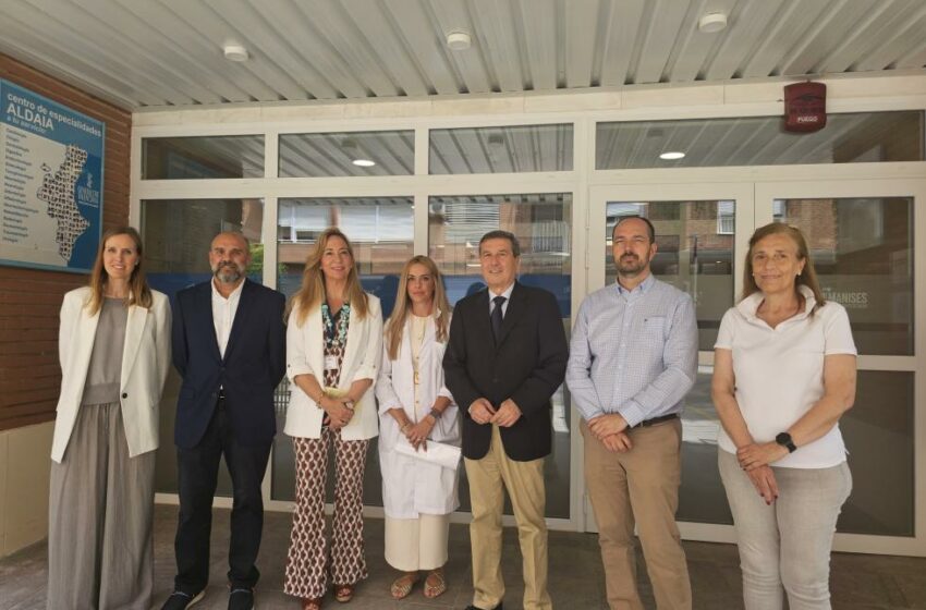  Sanitat inverteix prop d’un milió d’euros en la reconstrucció i rehabilitació dels centres sanitaris d’Aldaia
