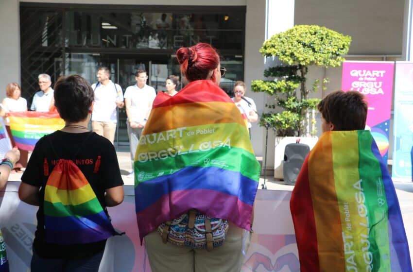 Quart de Poblet celebra el Dia de l’Orgull LGTBI+ i reafirma el seu compromís amb la igualtat, la diversitat i el respecte