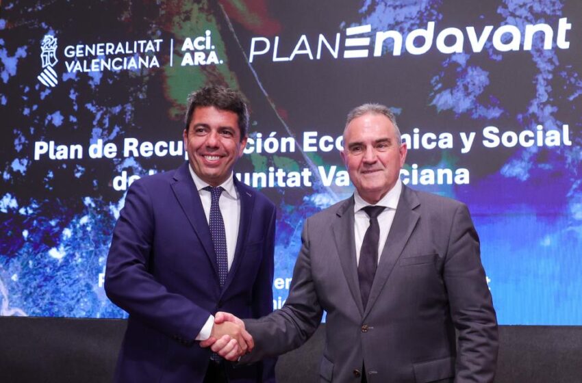Mazón: “El Pla Endavant activa 339 mesures per a la reconstrucció