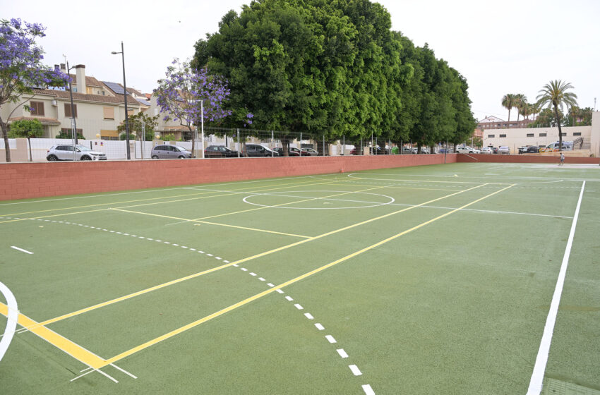  Paiporta obri noves pistes esportives del poliesportiu amb una inversió municipal de 100.000 €
