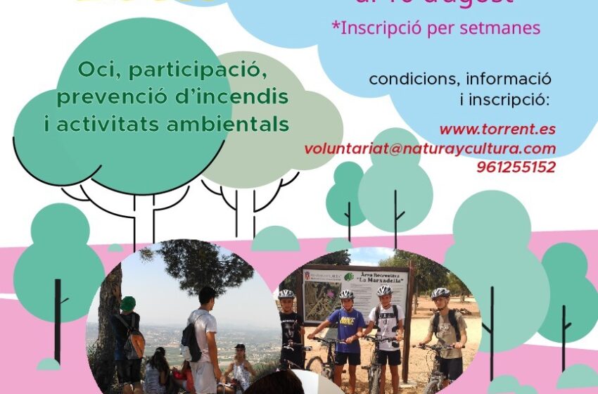 Viu un estiu diferent: formació, natura i oci en el Voluntariat Ambiental de Torrent