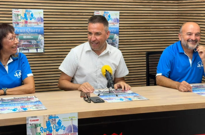 Sueca presenta la 36ª edición de la Volta a Peu.