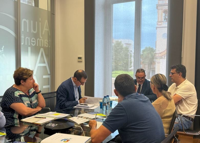 Alfafar rep la visita del vicepresident del Consell, Francisco José Gan Pampols