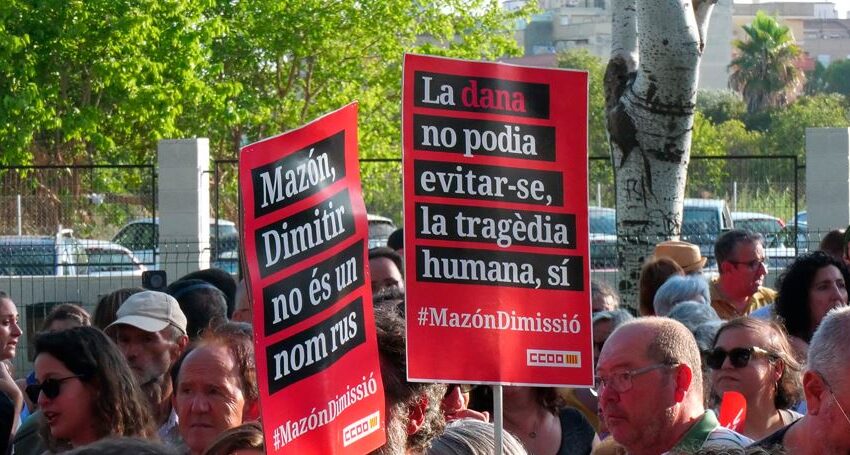 Nou mesos després de la DANA, les víctimes tornen als carrers per exigir justícia