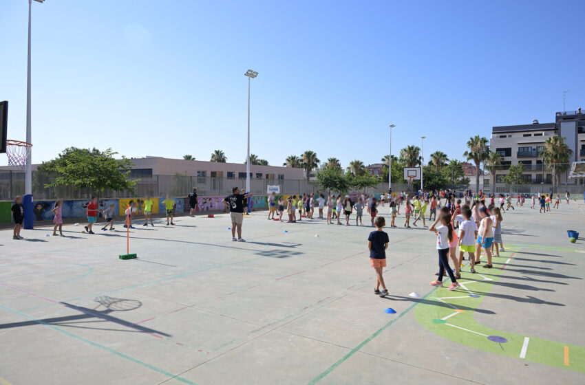 Més de 700 famílies es beneficien aquest estiu de l’Escola d’Estiu i l’Escola Esportiva de Paiporta