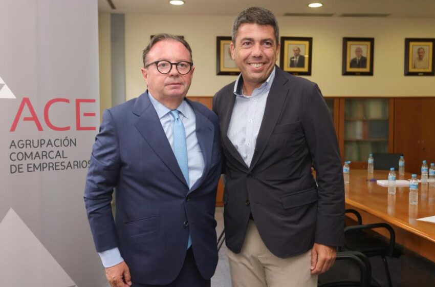  Carlos Mazón: “Ja hem concedit 27,8 milions d’euros a 589 pimes i comerços afectats per les riuades dins del Pla Ara Empreses”