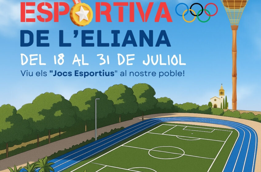 L’Eliana obri inscripcions per a la 52a Setmana Esportiva, que arranca el 18 de juliol
