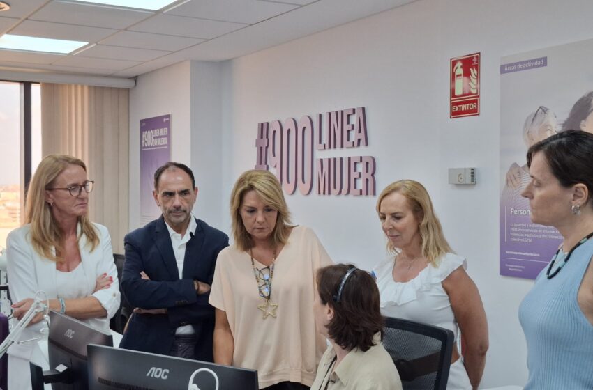  Camarero destaca que la Línia Dona 24 hores es consolida com un recurs essencial per a les víctimes de violència de gènere