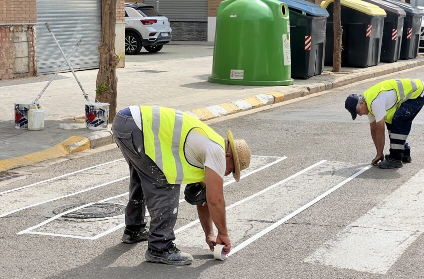 La Brigada Municipal reforça el seu paper clau en la millora i recuperació de Massanassa