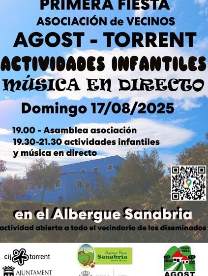 Torrent impulsa les festes veïnals a Agost-Torrent i Nova Cimeres amb activitats per a tota la família