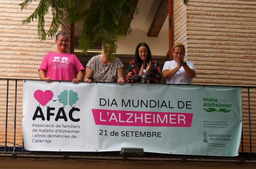 Catarroja commemora el Dia Mundial de l’Alzheimer