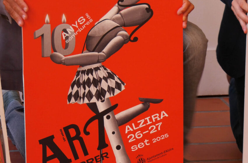 Alzira celebra la desena edició d’Art al Carrer i les Jornades d’Il·lustració
