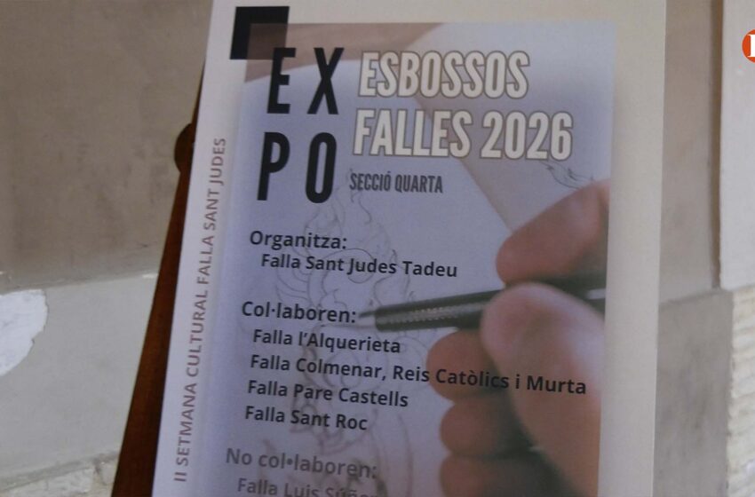 S’inicia la II setmana cultural de la Falla Sant Judes Tadeu