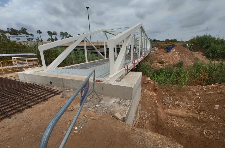  La Generalitat ultima la construcció de la nova passarel·la d’Alcàsser