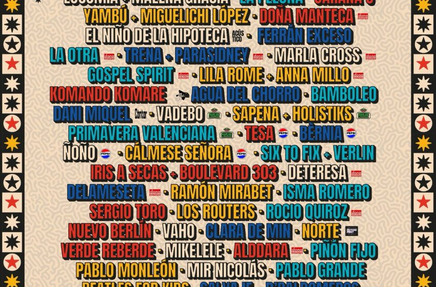  El Patacona Fest d’Alboraia comptarà amb 160 concerts del 3 de setembre al 31 de desembre