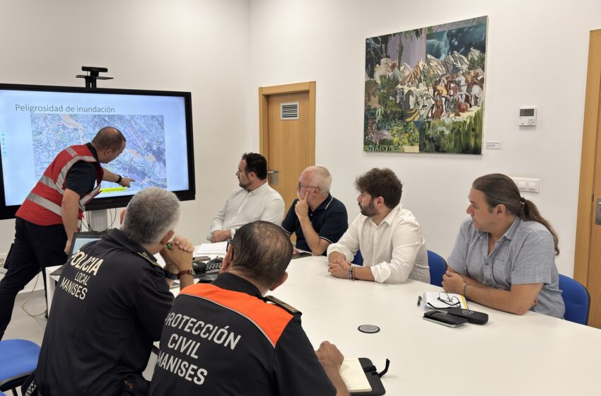  El CECOPAL de Manises es prepara per a la temporada de pluges intenses