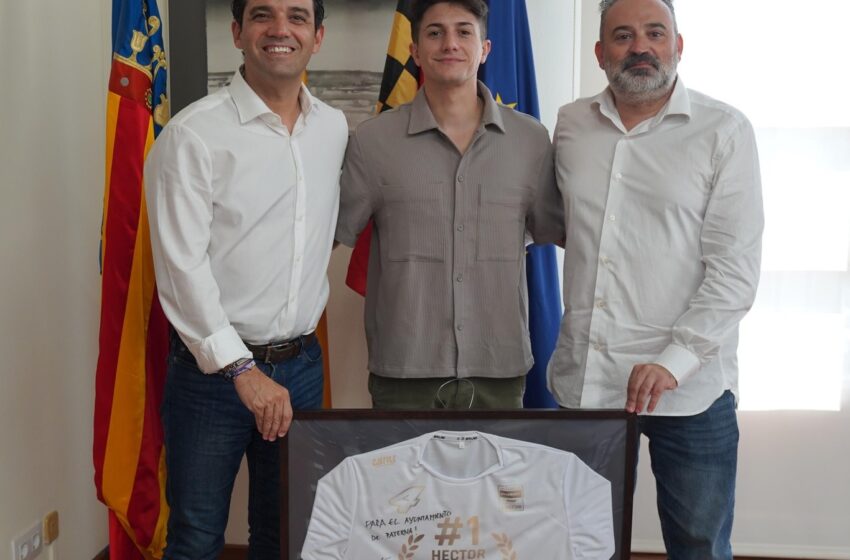 Héctor Garzó rebrà la Insígnia d’Or de la Vila de Paterna per la seua trajectòria esportiva