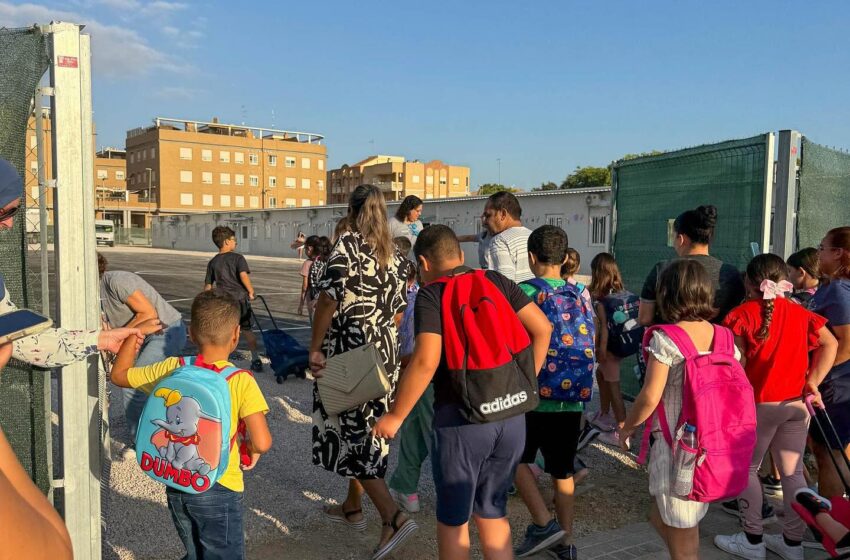 Alfafar inicia el curs escolar al CEIP Orba després de les reformes per la DANA