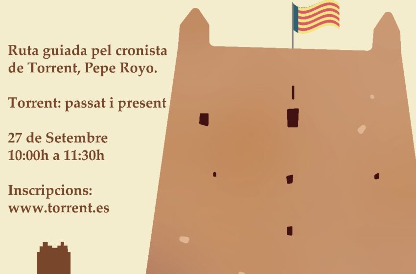 Torrent celebra el Dia Mundial del Turisme 2025 amb una ruta històrica guiada pel cronista oficial