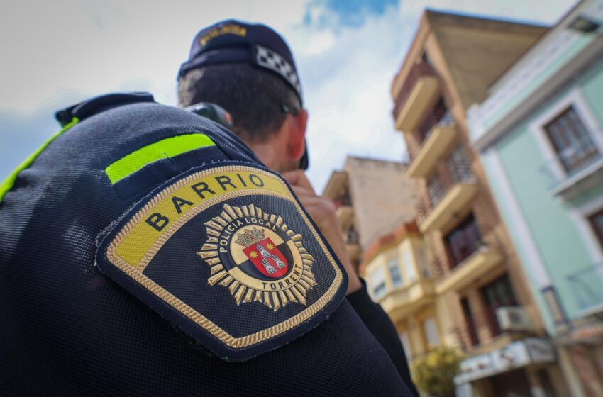 La ràpida actuació de la Policia Local de Torrent permet la detenció d’un presumpte implicat en diversos furts continuats