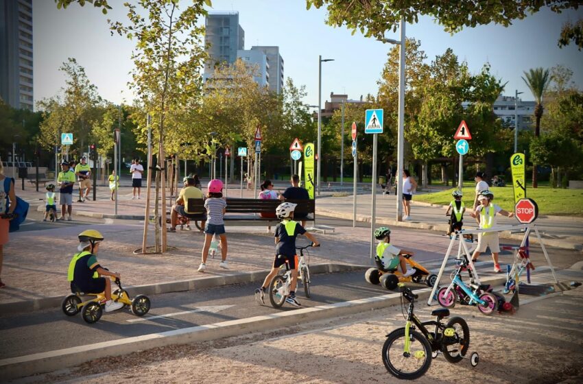 Torrent convertix el seu nou circuit infantil en el cor de la Setmana Europea de la Mobilitat