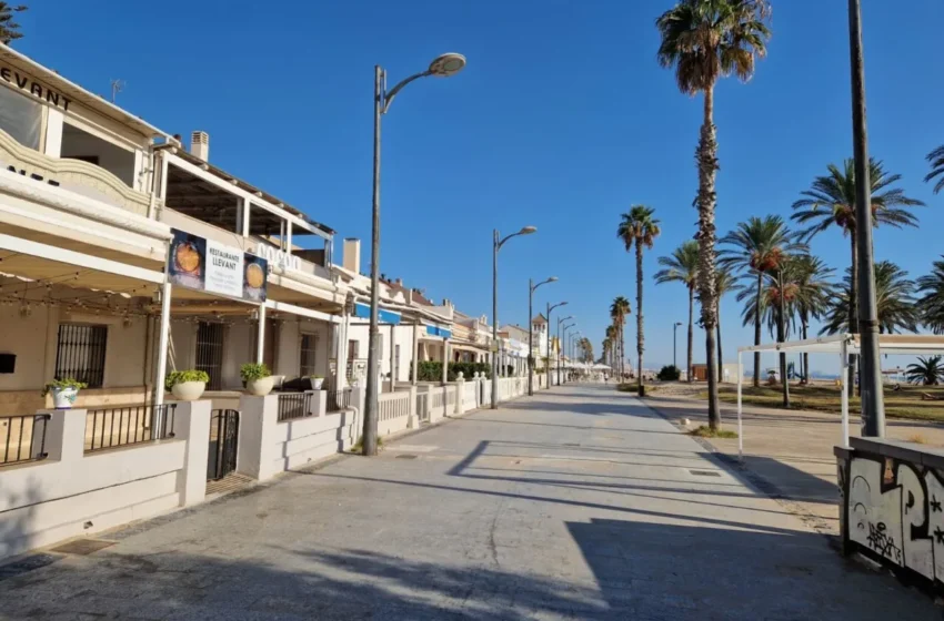 Alboraia millorarà el drenatge del palmerar sud de La Patacona per evitar embassaments després de les pluges