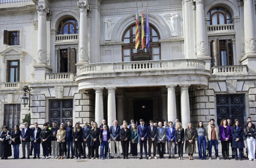  València recorda i plora les víctimes de la DANA en el primer aniversari del 29 d’octubre
