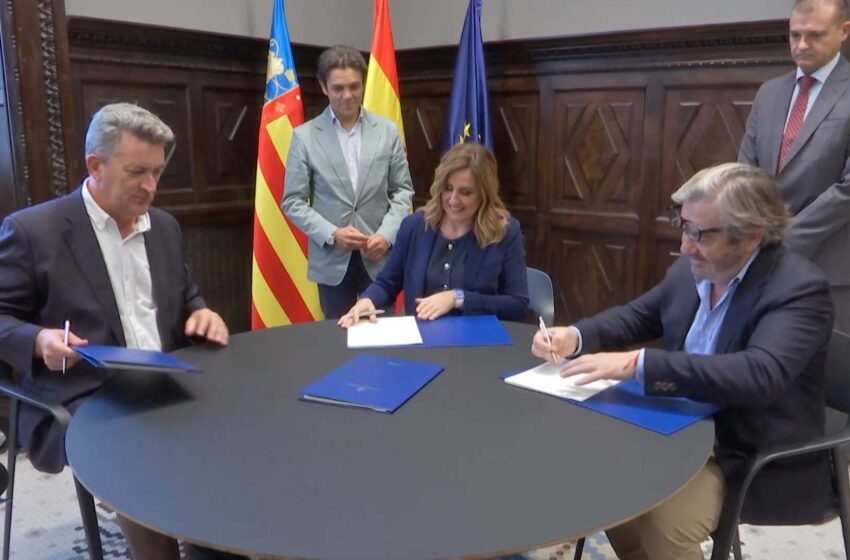  Un conveni de 3 milions d’euros modernitzarà les instal·lacions de depuració de València i l’Albufera