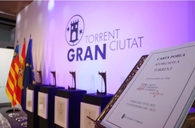 Ja es coneixen els guardonats amb els Premis Carta de Poblament 2025 de Torrent