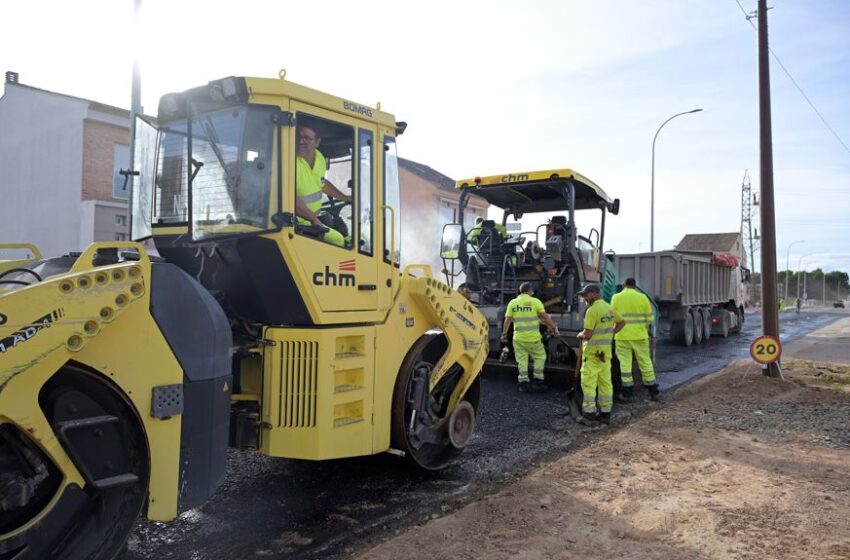  Comencen les obres de millora a la carretera de Santa Anna, l’accés sud de Paiporta