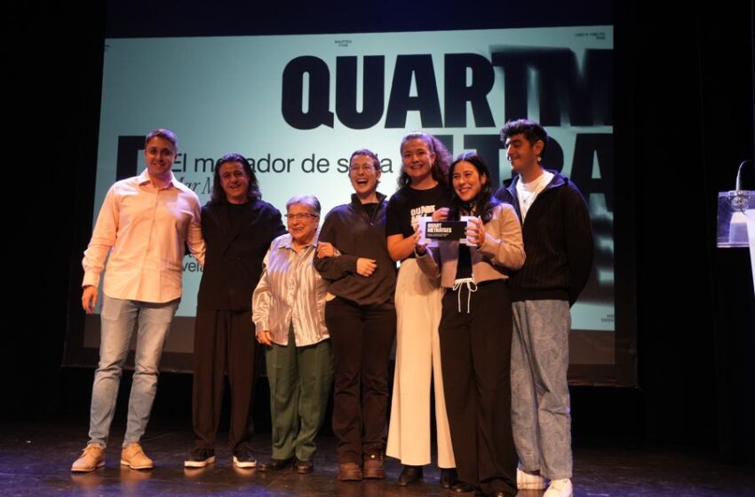  El Festival Quartmetratges tanca la seva 42ª edició amb el triomf de les directors valencianes