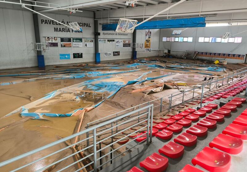  Benetússer aprova l’execució del projecte de reconstrucció del pavelló esportiu municipal