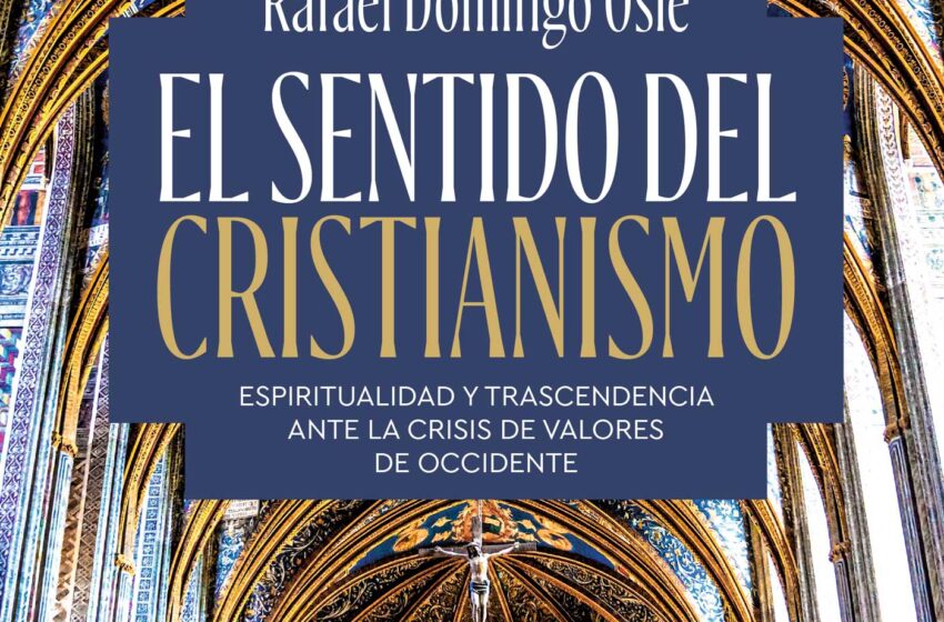 El catedràtic Rafael Domingo Oslé presenta El sentit del cristianisme a València