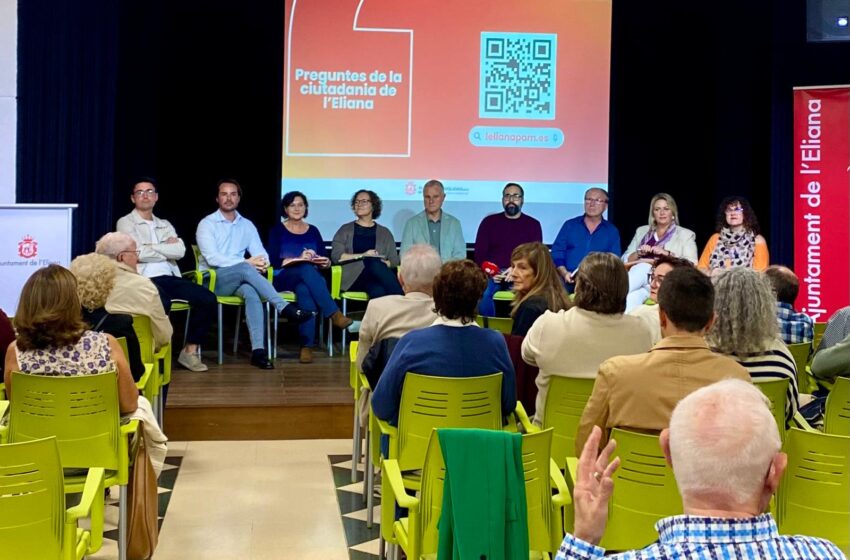  L’Eliana celebra la tercera Jornada de Rendició de Comptes amb més del 60% dels compromisos complits